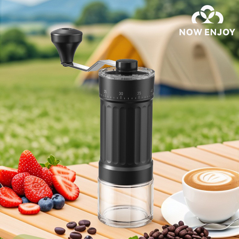 Burr Hand Grinder - Macinacaffè Manuale NOW ENJOY con 40