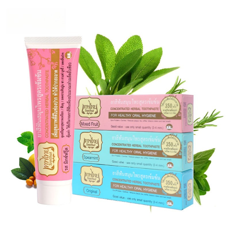 Coffee Tea Thai - Dentifricio Concentrato alle Erbe Tradizionali Thailandesi