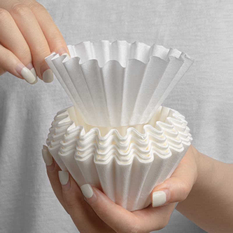 Coffee Tea Paper Cups - 50 Pezzi di Filtri di Carta