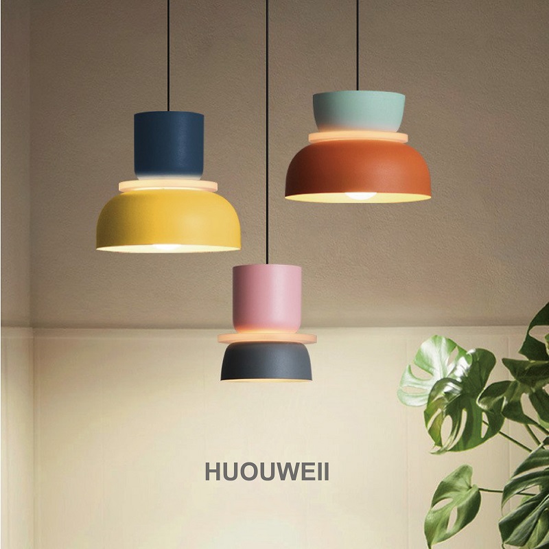 Switching Coffee To Tea - Lampadario per Caffetteria Creativo e Colorato,