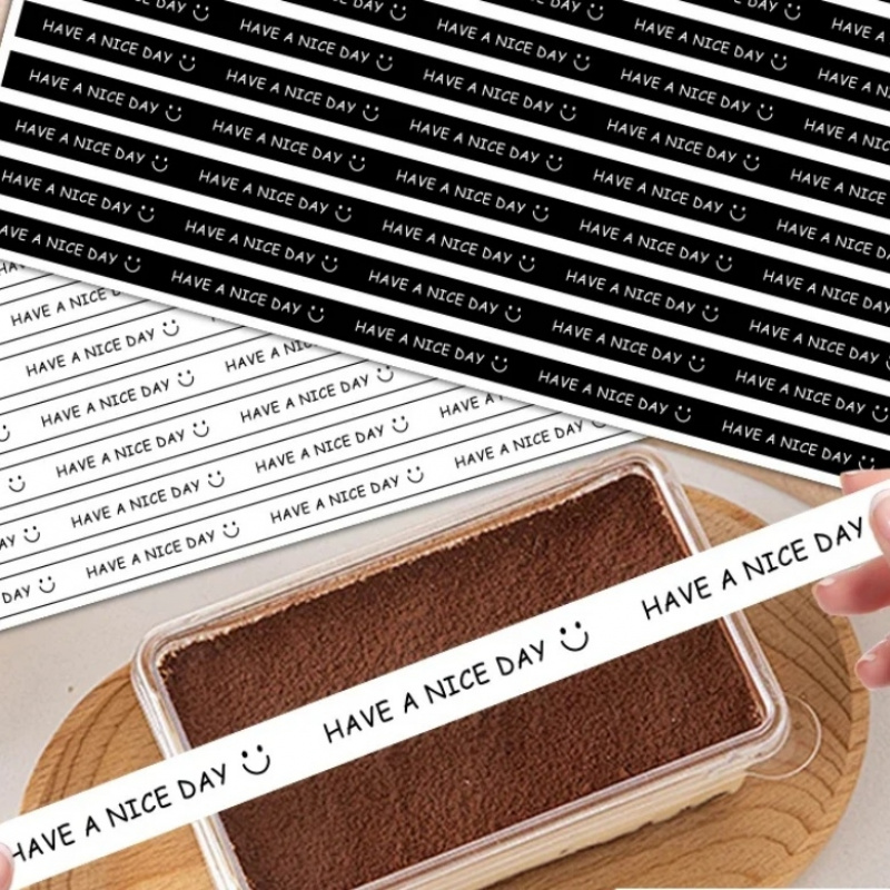 Coffee Tea Paper Cups - 100 Pezzi Adesivi Decorativi 'HAVE A