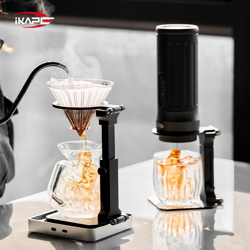 Aeropress Coffee Maker - Supporto portatile IKAPE, per filtri Hario/caffettiere