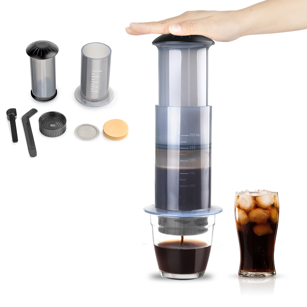 Aeropress Coffee Maker - Macchina per caffè espresso portatile, pressa