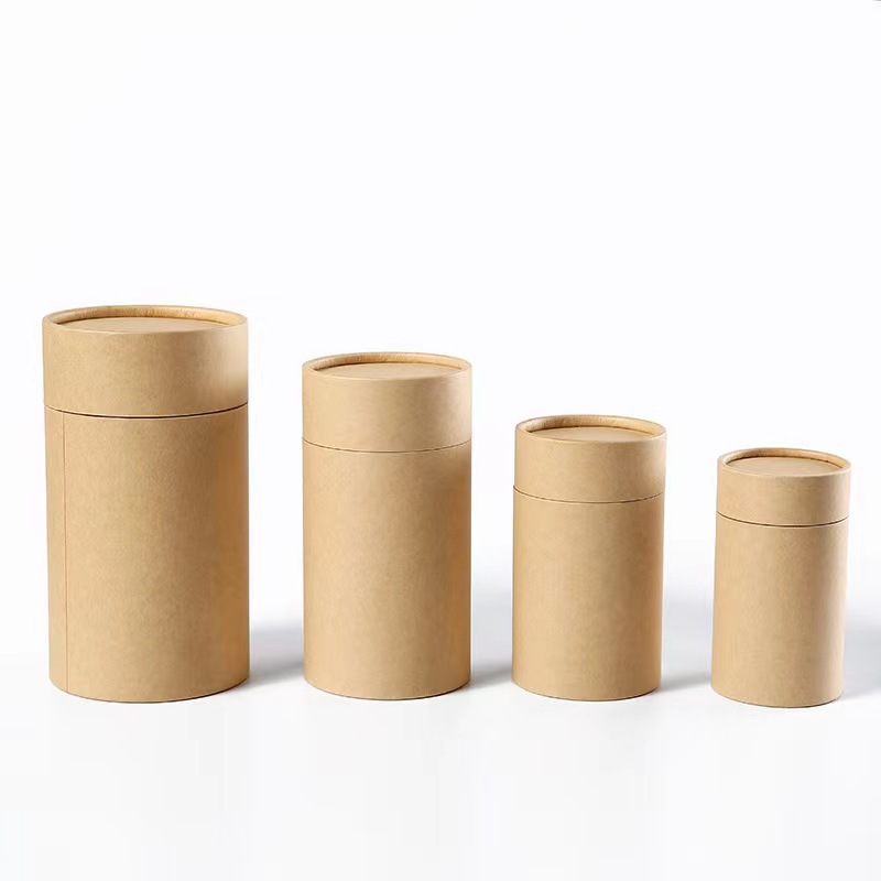 Coffee And Tea Lyrics - Tubo di carta Kraft cilindro rotondo