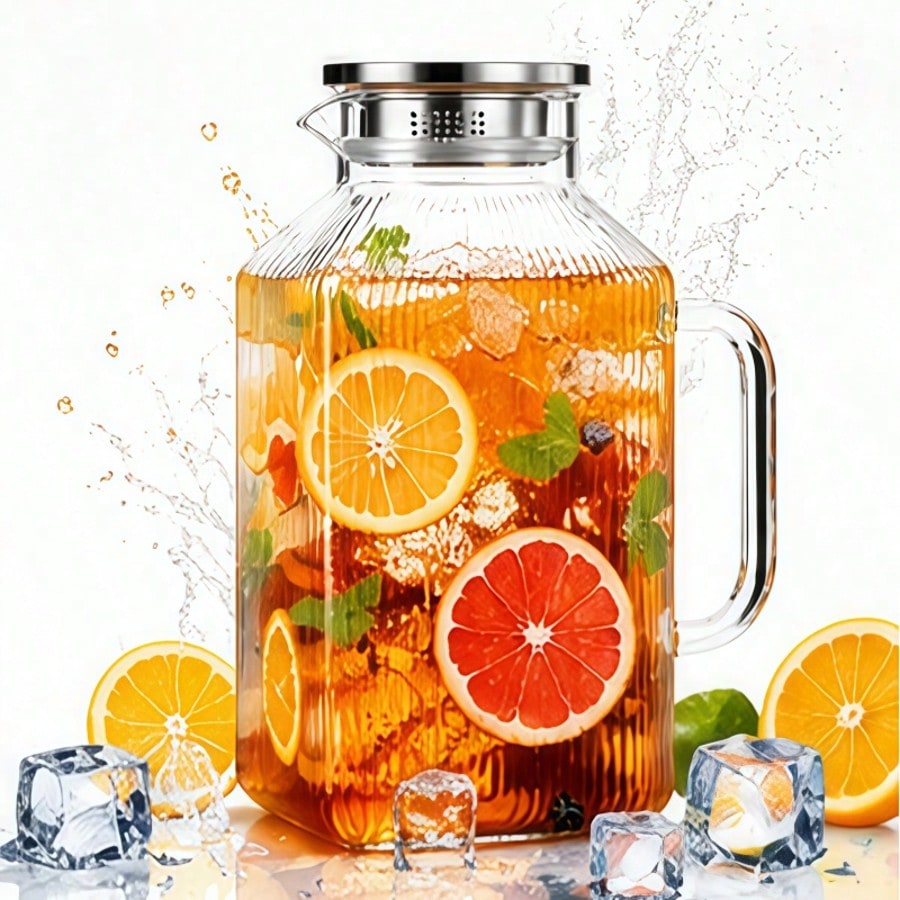 Coffee Tea Etc - Un bollitore in vetro da 3,79L/1