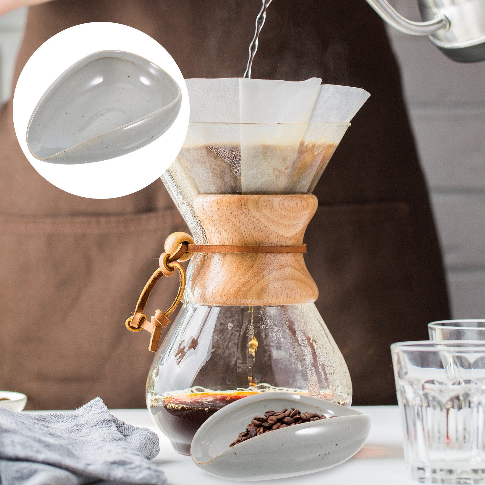 Coffee Bean And Tea Leaf - Vassoio in Ceramica per Chicchi di