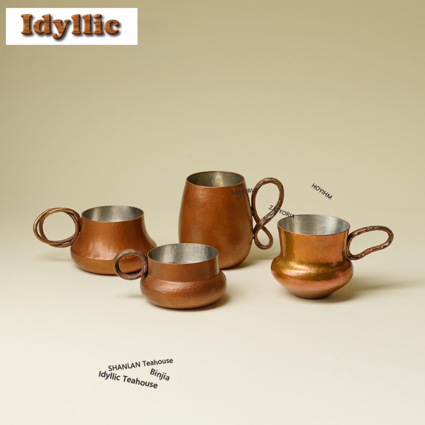 Coffee Tea Latte - HOYIHM Tazza da Caffè in Rame