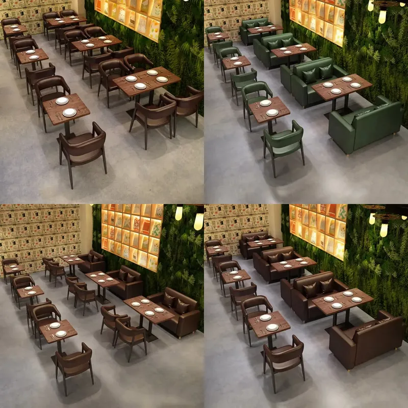 Coffee Tea Thai - Set di Tavolo e Sedie in