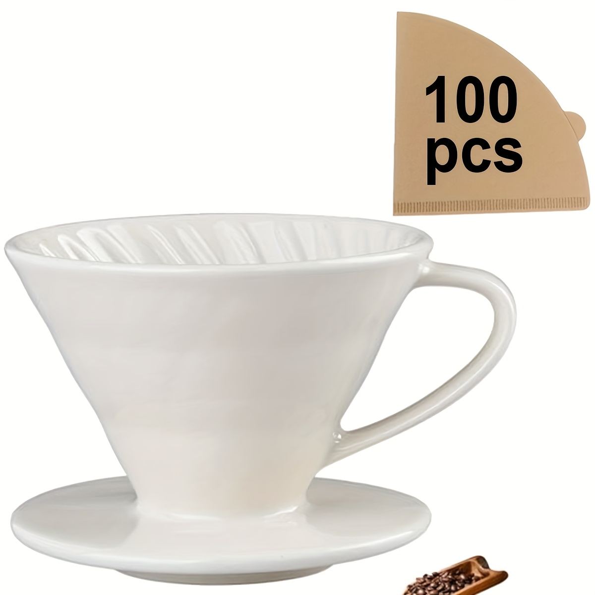 Coffee Tea Paper Cups - Versare sopra la caffettiera, gocciolatore con
