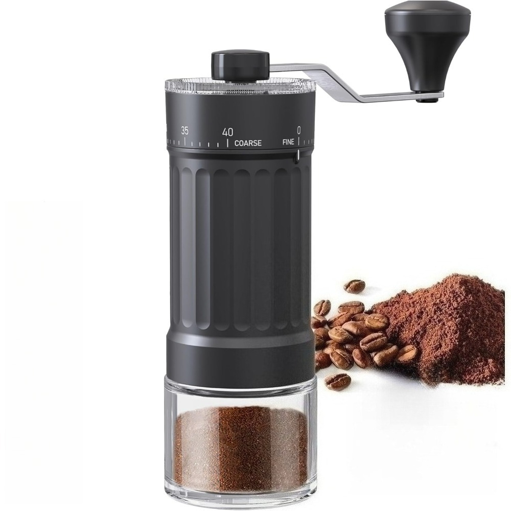 Burr Hand Grinder - Macinacaffè manuale con 40 regolazioni esterne