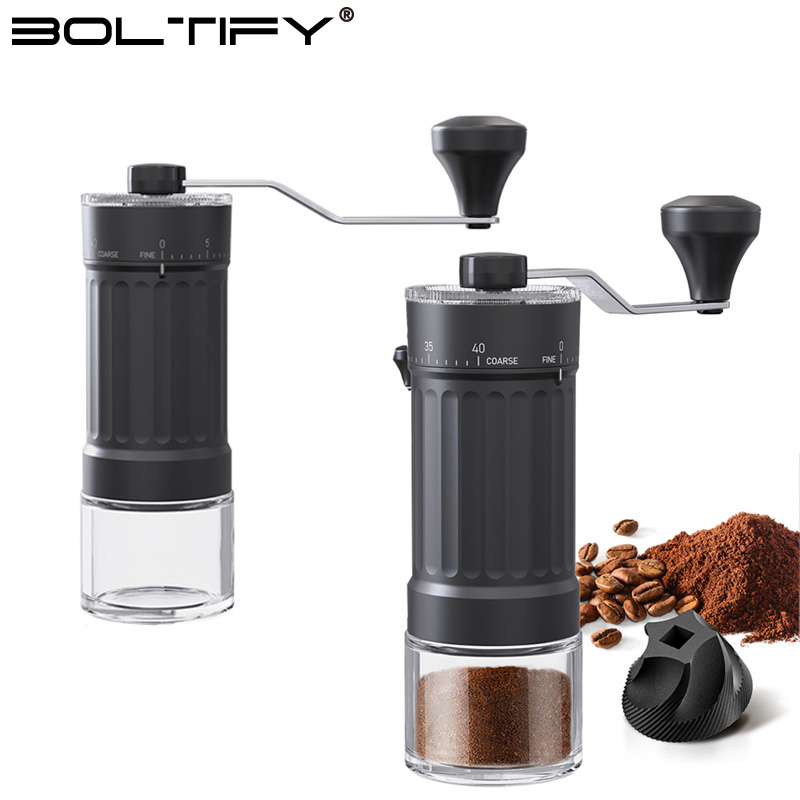 Burr Hand Grinder - Macinacaffè Manuale Regolabile BOLTIFY High-Q con