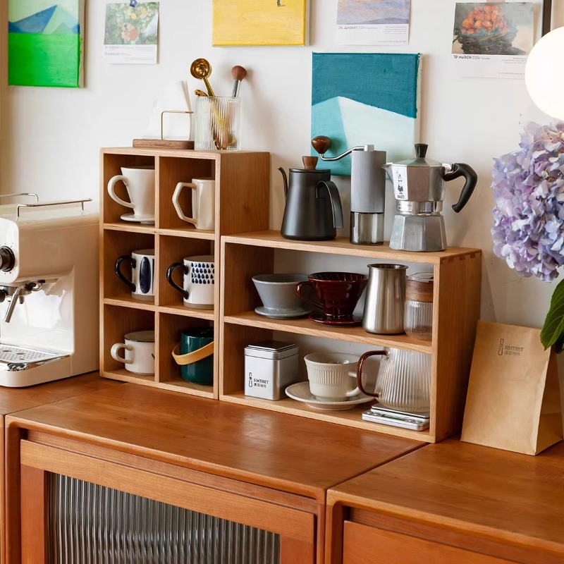 Coffee Tea Display - Organizer moderno per espositore a 9