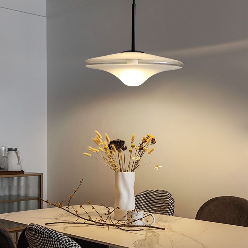 Switching Coffee To Tea - Nordic Minimalis Disco volante Lampada a