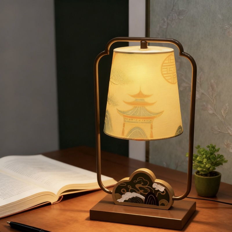 Switching Coffee To Tea - Lampade da terra classiche in tessuto