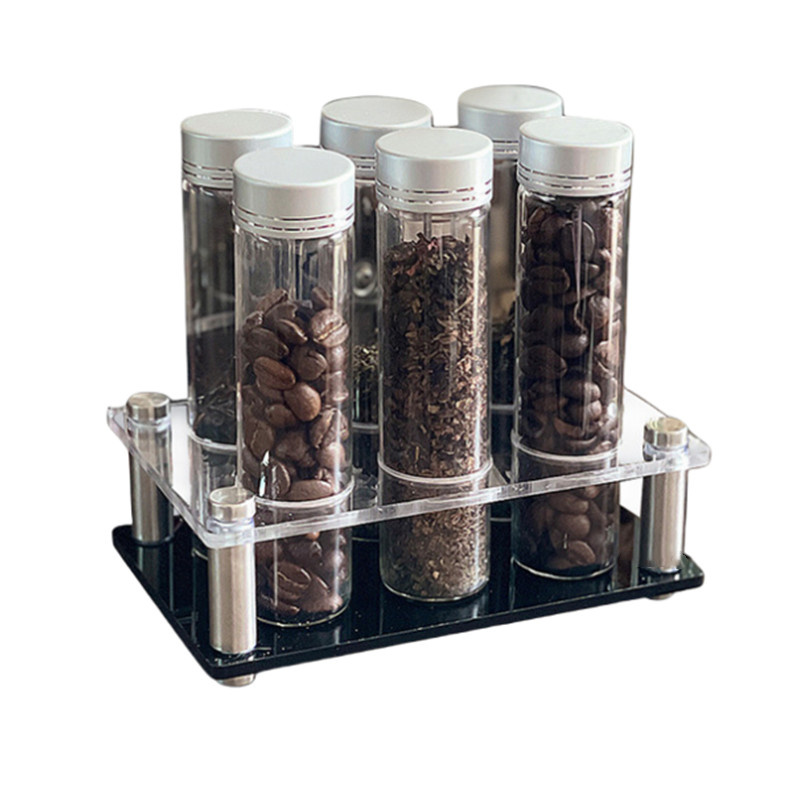 Coffee Tea Display - Contenitore per la conservazione dei chicchi