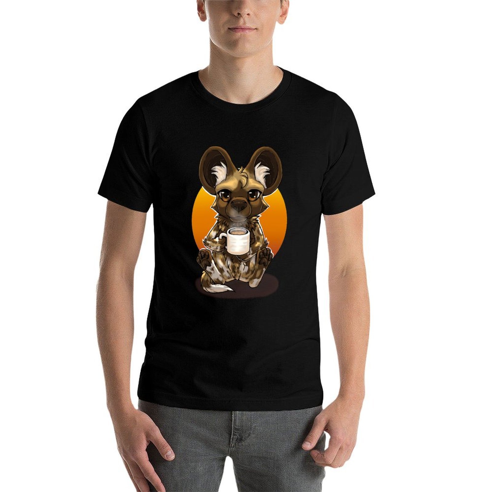 T-shirt African Wild Dog Tea o - Coffee Or Tea Please recensione e prezzo