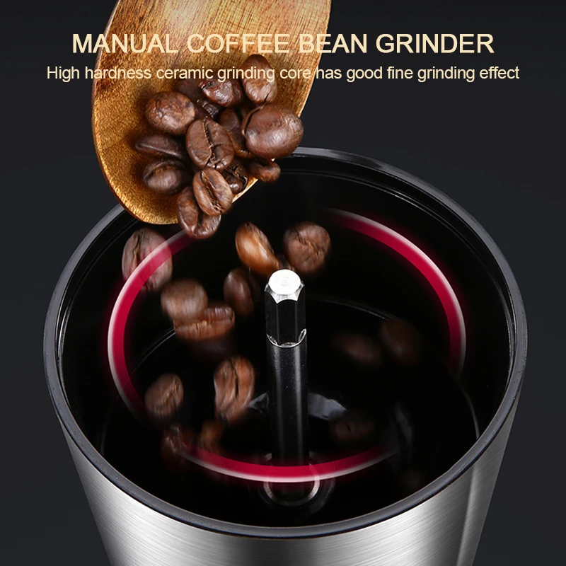 Macinacaffè Manuale Regolabile - Burr Hand Grinder recensione e prezzo
