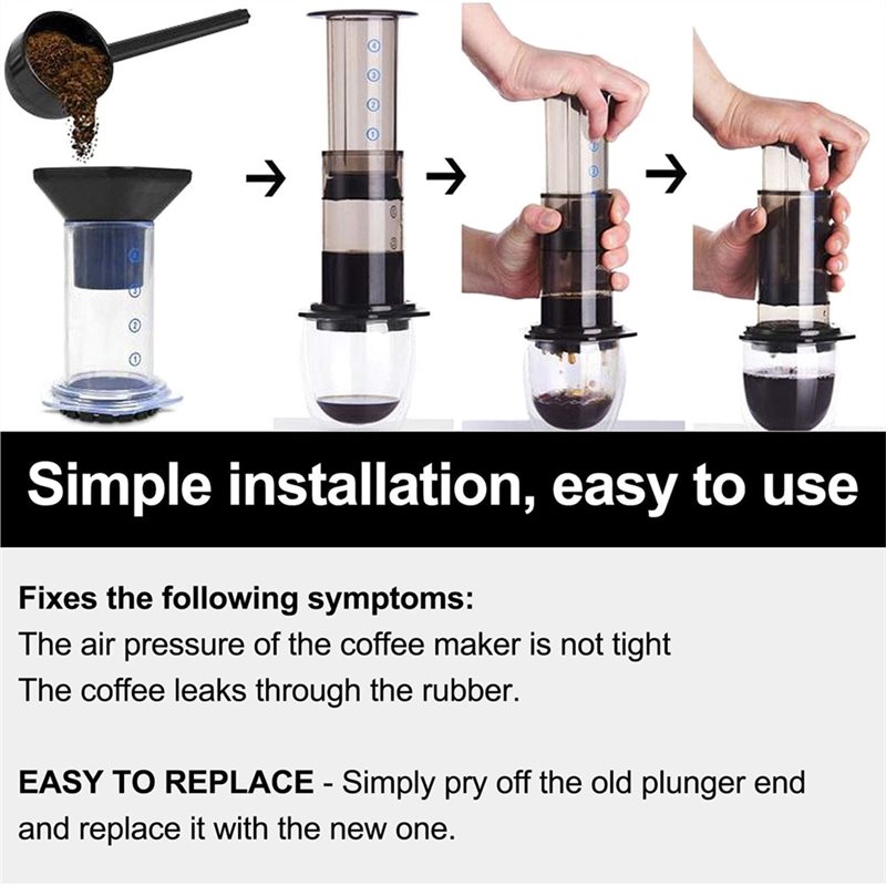 Set di ricambio guarnizioni in - Aeropress Coffee Maker recensione e prezzo