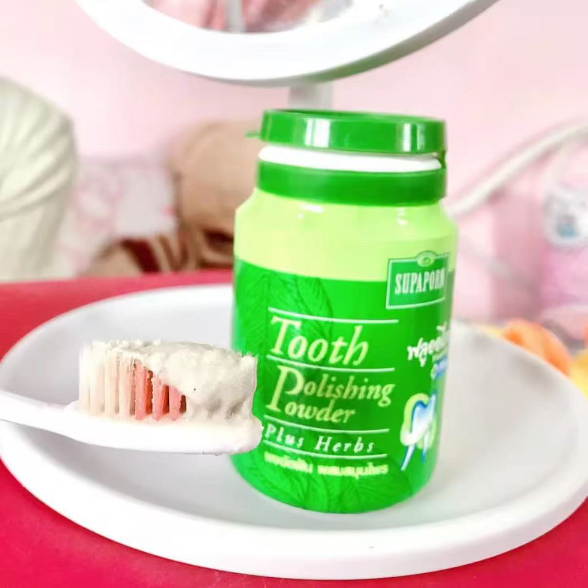 Polvere Dentifricia alle Erbe  - Coffee Tea Thai recensione e prezzo