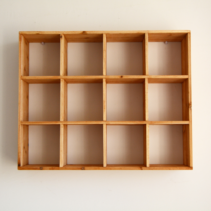 Mensola a muro in legno massel - Coffee Tea Display recensione e prezzo