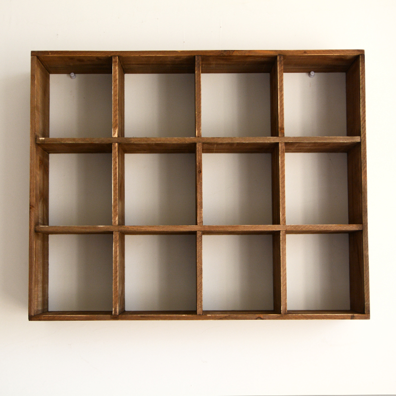 Mensola a muro in legno massel - Coffee Tea Display recensione e prezzo