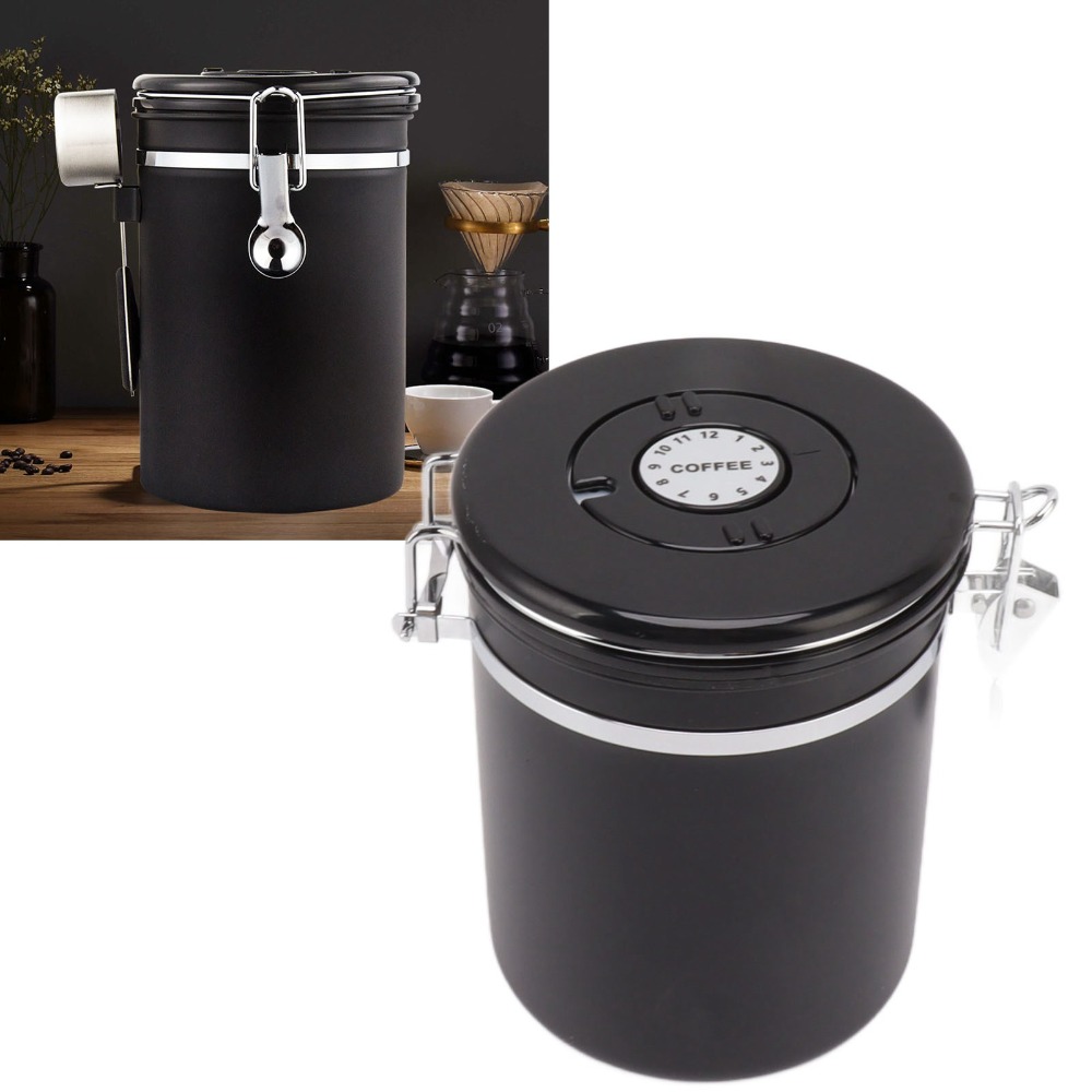 Contenitore per Caffè in Accia - Coffee Tea And Bean Leaf recensione e prezzo