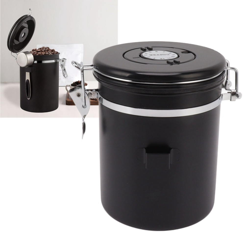 Contenitore per Caffè in Accia - Coffee Tea And Bean Leaf recensione e prezzo