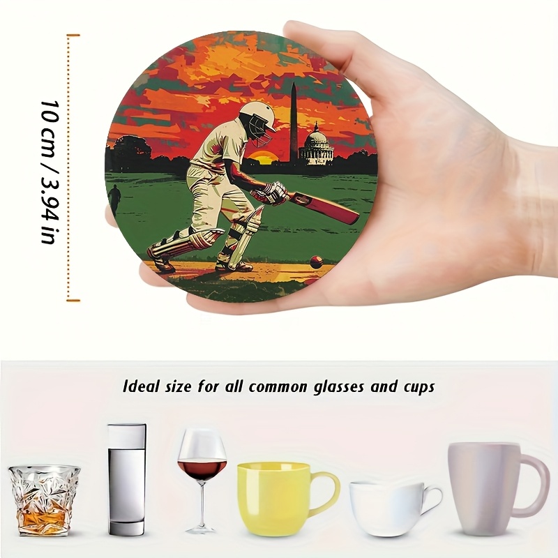 Set di 6 Sottobicchieri in Leg - Coffee Tea Etc recensione e prezzo