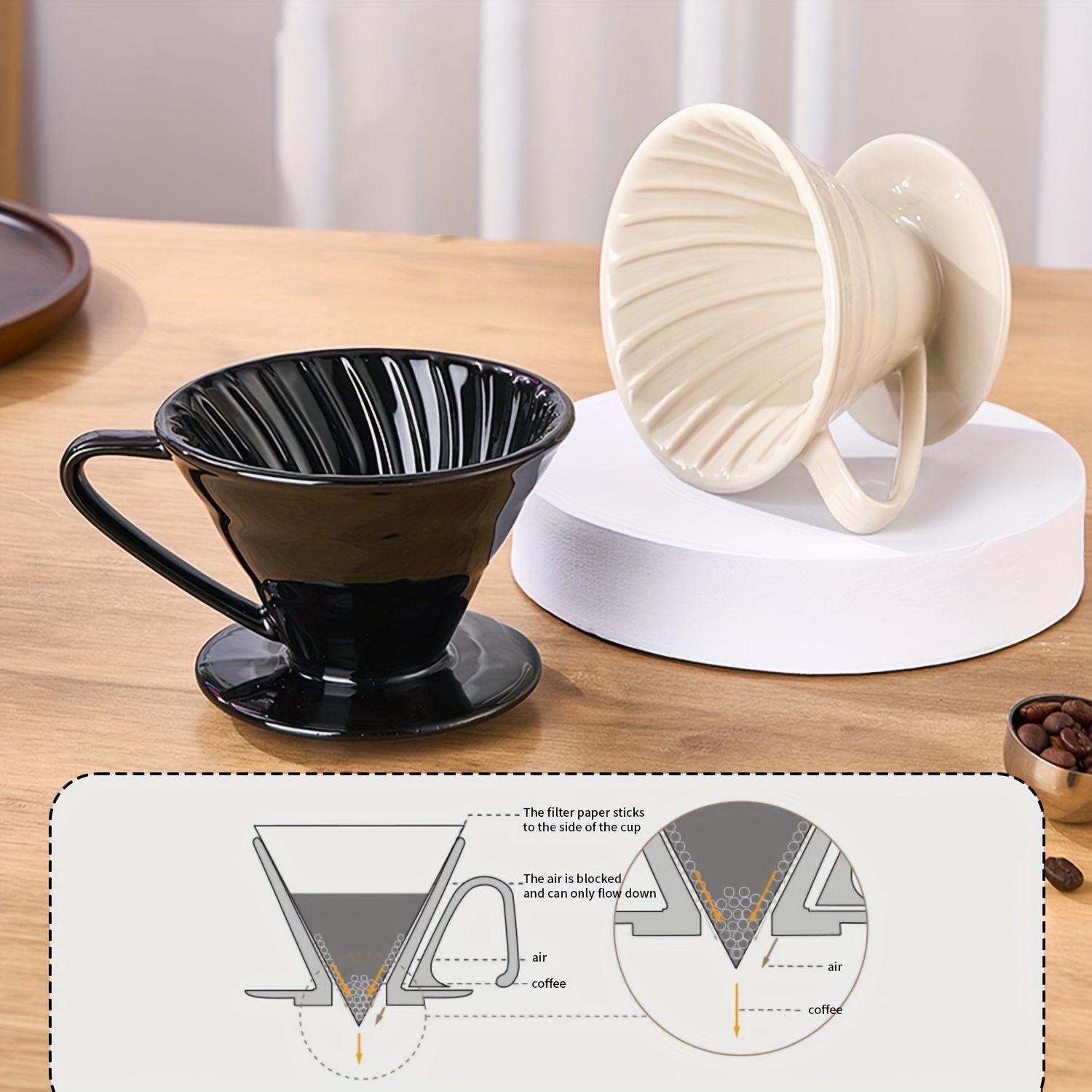 Versare sopra la caffettiera,  - Coffee Tea Paper Cups recensione e prezzo