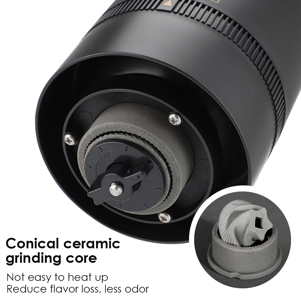 Collezione AliExpress Macinaca - Burr Hand Grinder recensione e prezzo