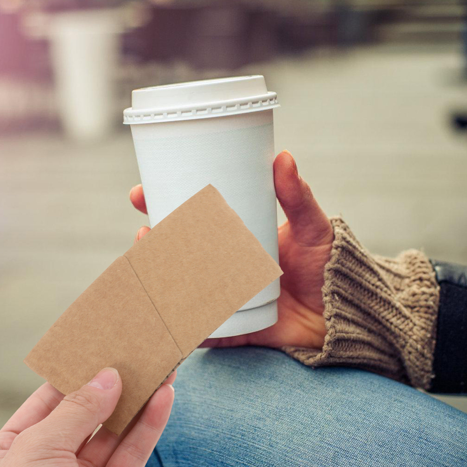 100 Pezzi di Manicotti in Cart - Coffee Tea Paper Cups recensione e prezzo