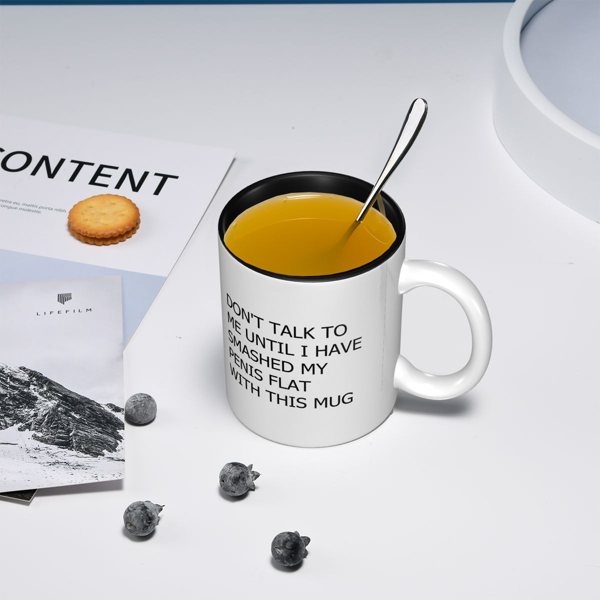 Tazza divertente in ceramica c - Coffee Tea With Me recensione e prezzo