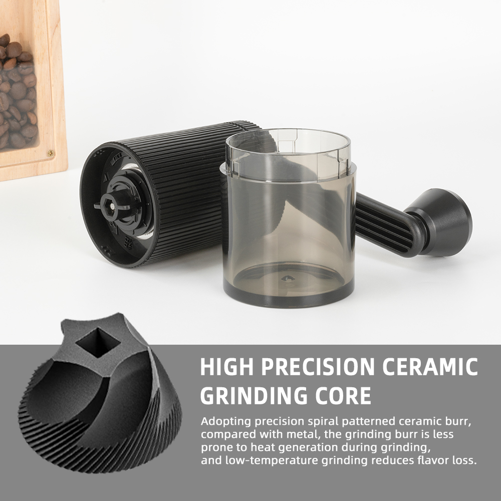 Mini macinacaffè manuale con i - Burr Hand Grinder recensione e prezzo