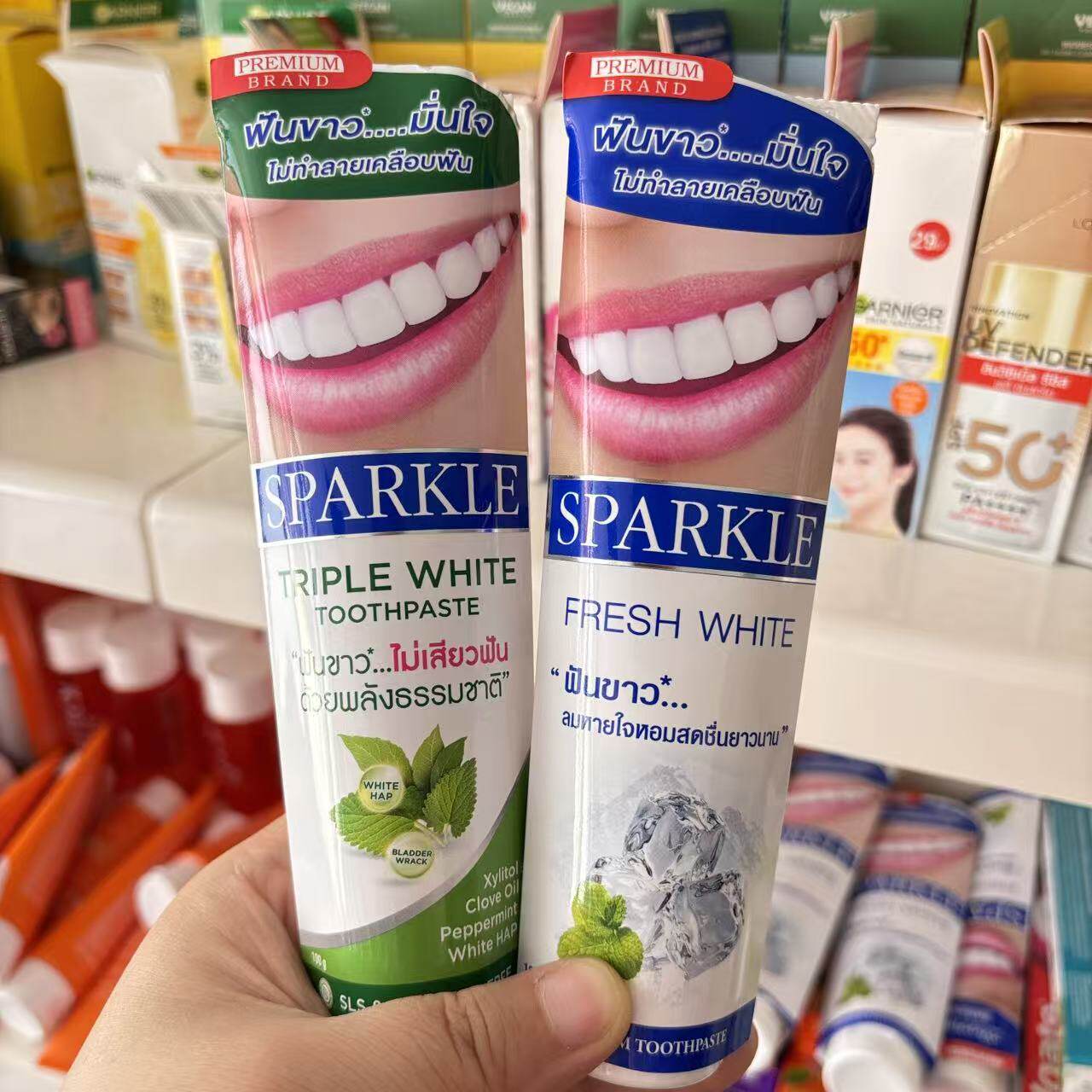 Dentifricio Thai Sparkle per l - Coffee Tea Thai recensione e prezzo