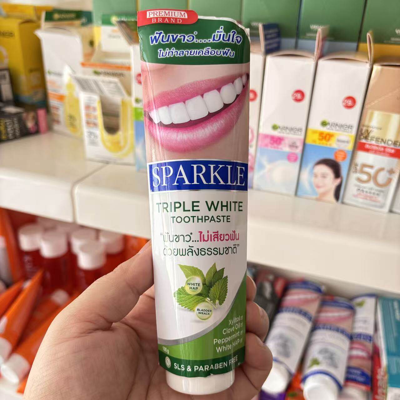 Dentifricio Thai Sparkle per l - Coffee Tea Thai recensione e prezzo