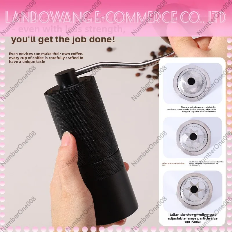 Macinacaffè Manuale Portatile, - Burr Hand Grinder recensione e prezzo