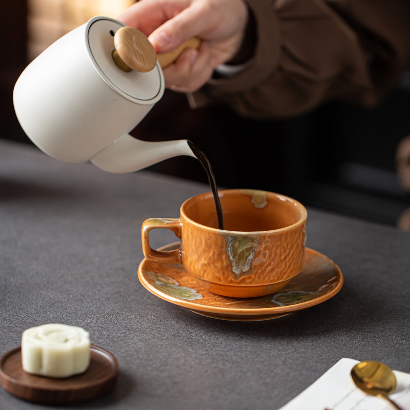 Set di Tazza e Piattino in Cer - Coffee Tea Latte recensione e prezzo