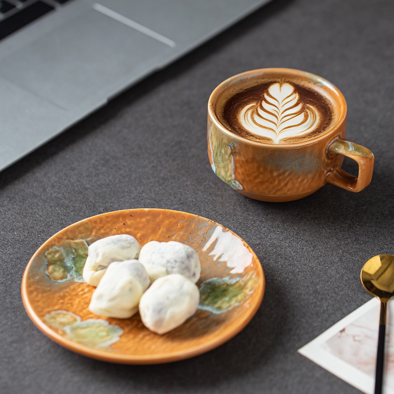 Set di Tazza e Piattino in Cer - Coffee Tea Latte recensione e prezzo